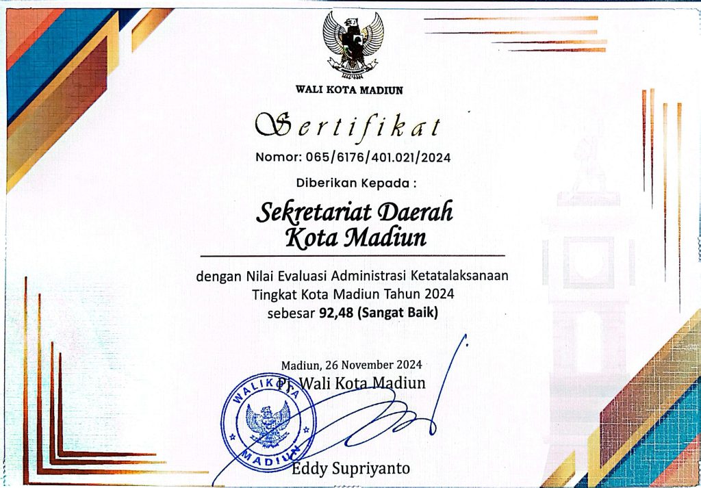Evaluasi Administrasi Ketatalaksanaan dan Akuntabilitas Kinerja