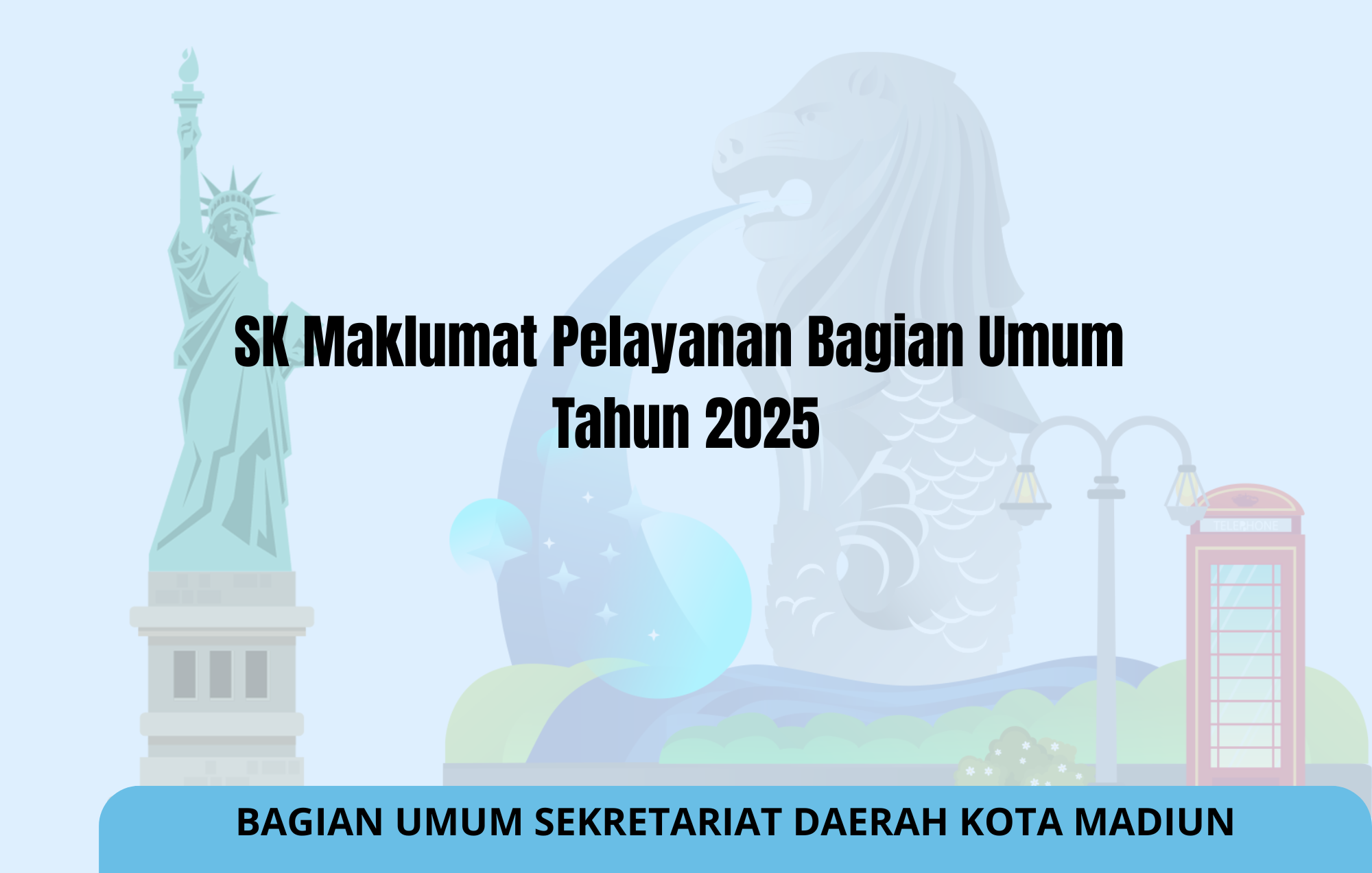 SK Maklumat Pelayanan Bagian Umum Tahun 2025